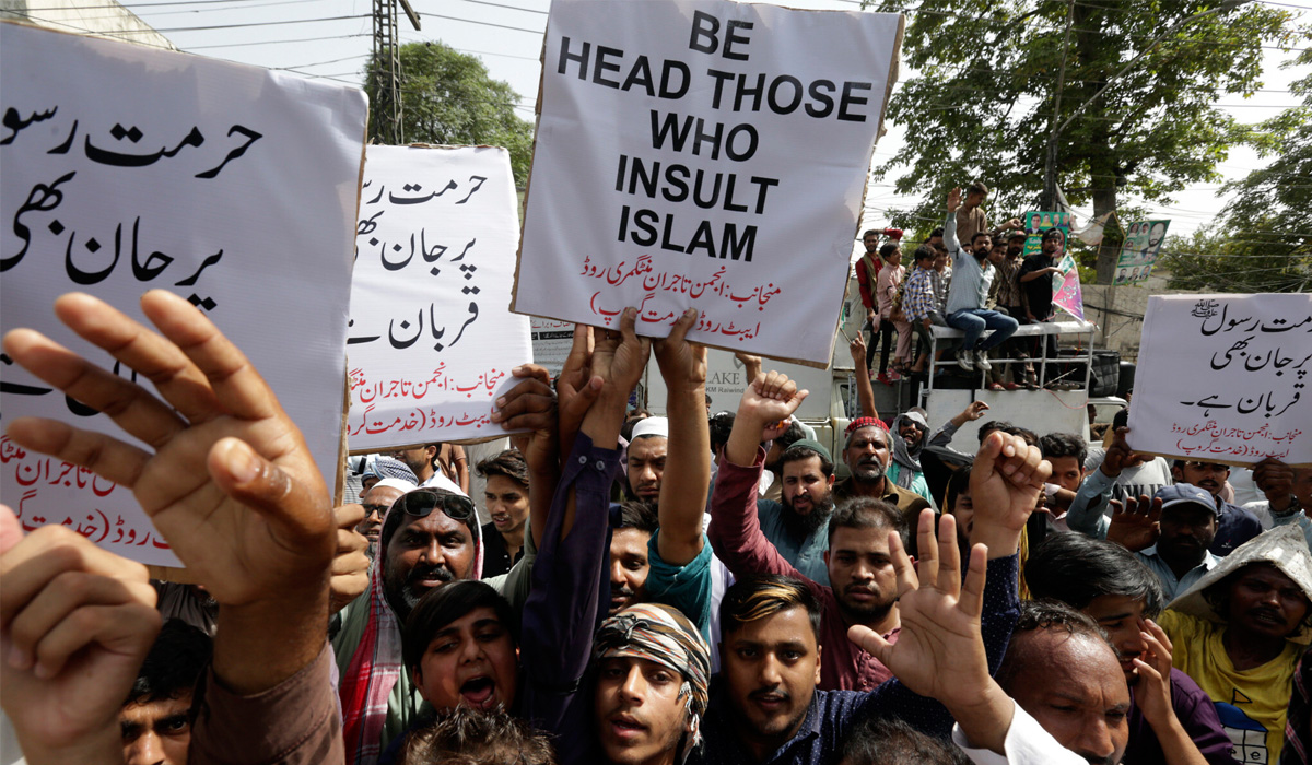 Pro-Prophet protest